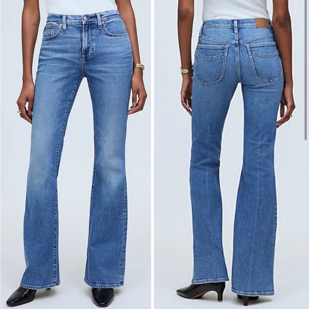 Madewell the flea market flare jeans